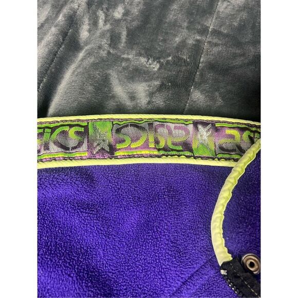 Vintage ASICS quarters zip pull‎ over sweater size M - Picture 4 of 11